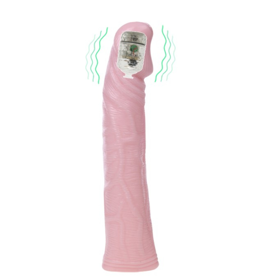 Vibračný nadstavec na penis - super stimulácia!