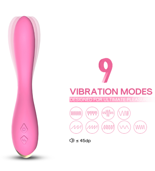 Flamingo - elegantný ružový vibrátor