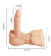 Bigger Man - vibračné svalové dildo