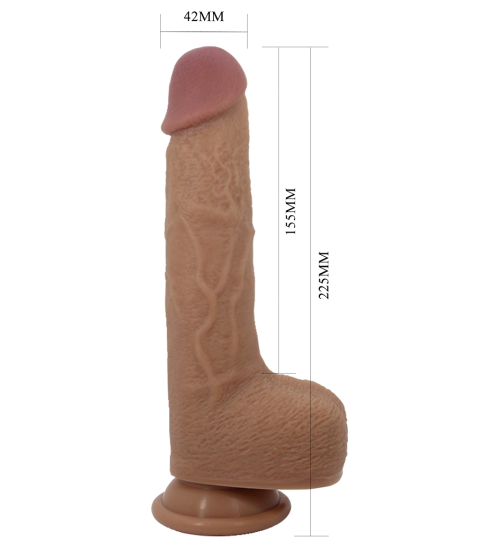 Realistický vibrátor Tommy s bezdrôtovým diaľkovým ovládaním