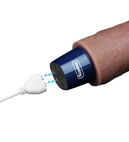 Realistický silikónový vibrátor 20 cm