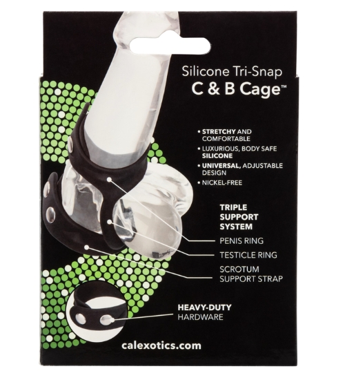 C & B Cage krúžok na penis a semenníky