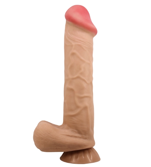 Silné dildo s chrbticou