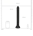 Obrovské špirálové análne dildo