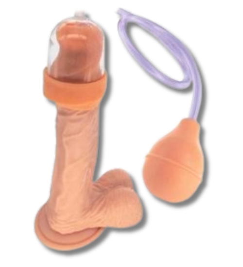 Orálny masturbátor s pumpou