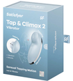 Modrý stimulátor klitorisu Blue Tap & Climax 2