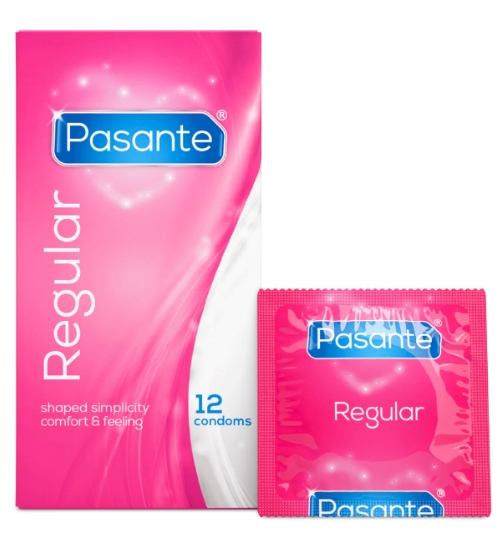 Kondómy Pasante Regular - 12 ks.