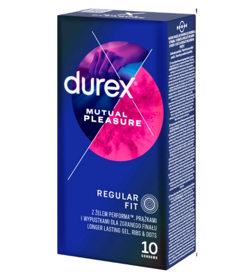 Durex Mutueal Pleasure 10 ks kondómov