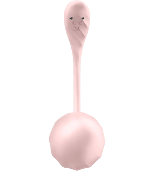Ružové vajíčko ovládané aplikáciou