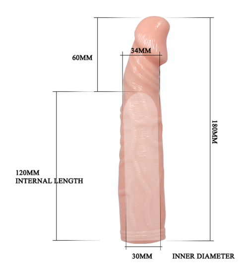 Vibračný nadstavec na penis - super stimulácia!