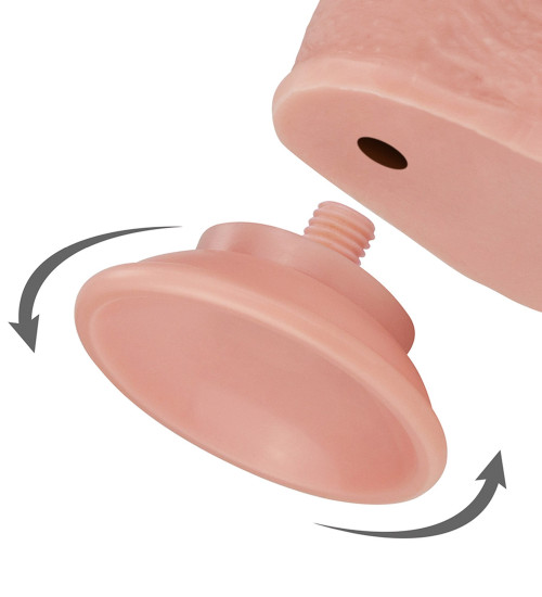 Realistické dildo s pohyblivou kožou