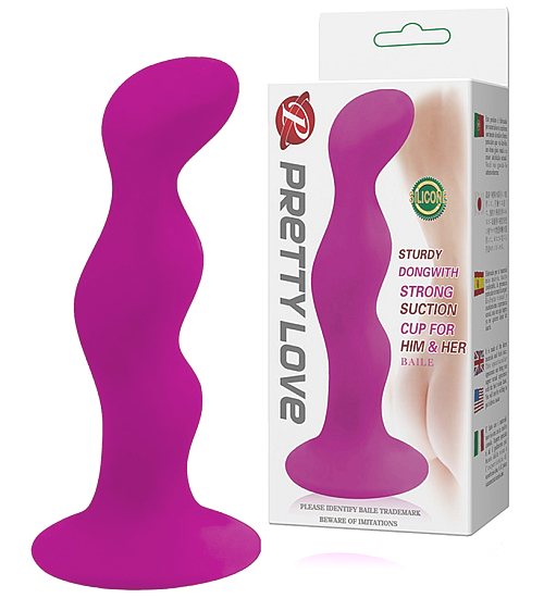 Silikónový análny kolík Prettylove
