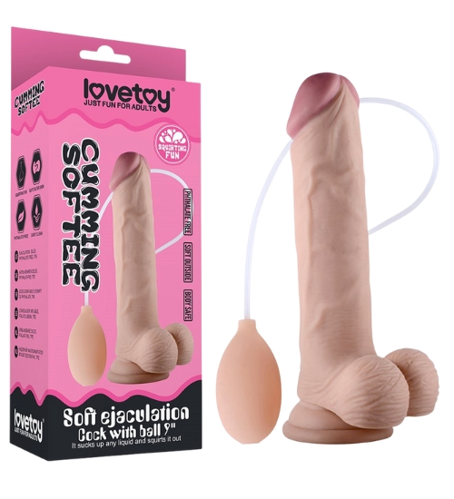 Realistické dildo s ejakuláciou