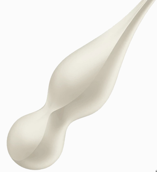 Sploštené vibračné vaginálne guličky - 73,8 g