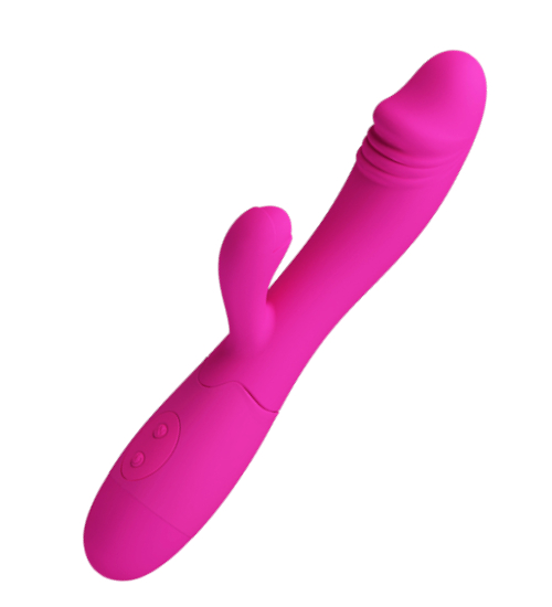 Ružový vibrátor USB