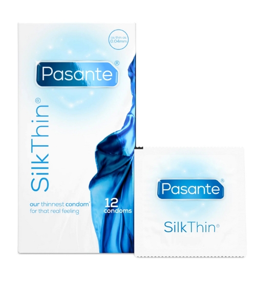 Pasante SilkThin ultratenké kondómy 12 ks.