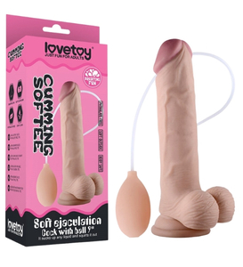 Realistické dildo s ejakuláciou