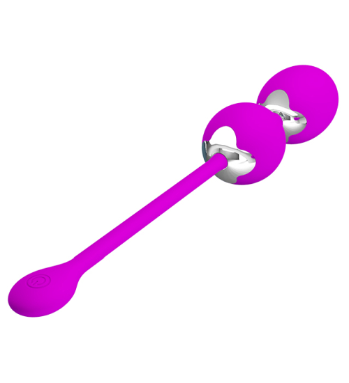 Silne vibrujúce vaginálne guličky USB