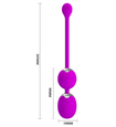 Silne vibrujúce vaginálne guličky USB