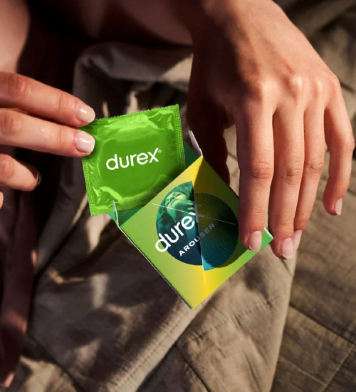 Durex Arouser rebrované kondómy 3 ks