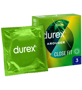 Durex Arouser rebrované kondómy 3 ks
