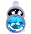 Čierna a modrá análna zátka