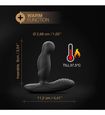 Vyhrievaný masážny prístroj na prostatu s rotáciou - Dorcel