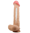 Silné dildo s chrbticou 