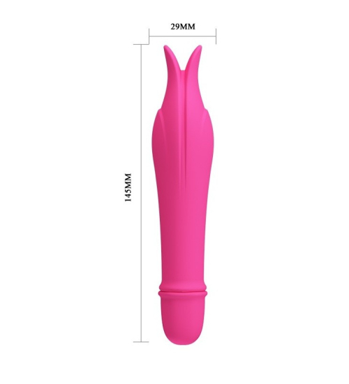Silikónový mini vibrátor 10 vibrácií