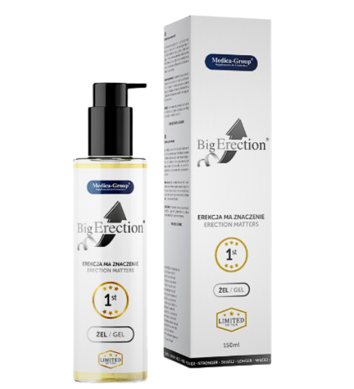 BigErection gél pre silnú a dlhú erekciu - 150 ml