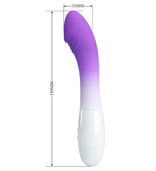 Fialový ombre vibrátor