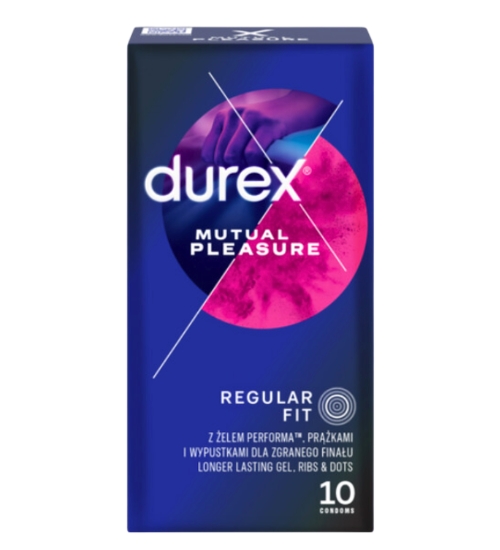 Durex Mutueal Pleasure 10 ks kondómov