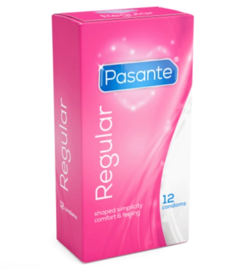 Kondómy Pasante Regular - 12 ks.