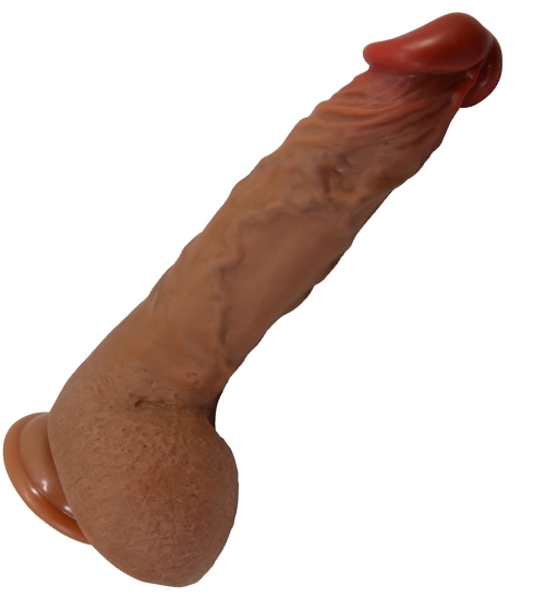 Realistický rotačný vibrátor s prísavkou