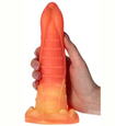 Moderné dvojfarebné dildo Monster