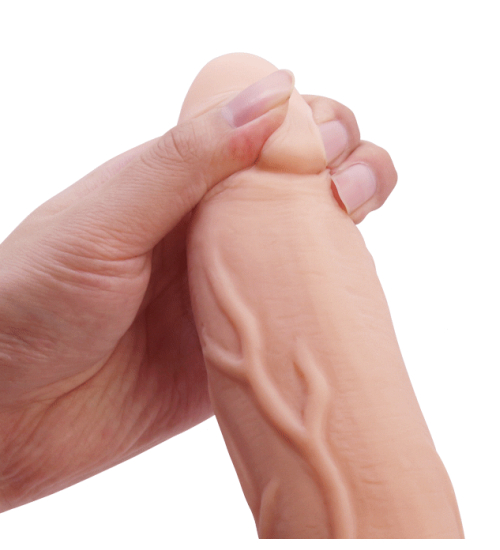 Veľký realistický penis z kybernetickej kože