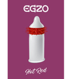 Egzo Hot Red čiapka na penis s hrotmi