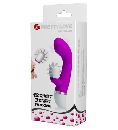 Vibrátor - Pretty Love 12 funkcií
