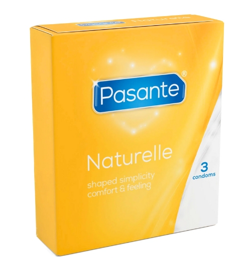 Kondómy Pasante Naturelle - 3ks.