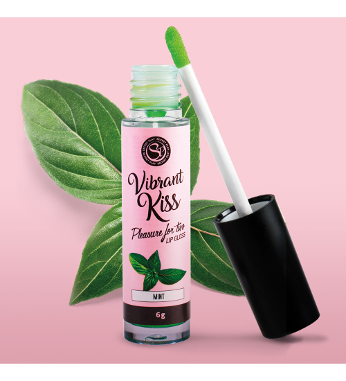 Lesk na pery Vibrant - žiarivý mätový lesk na pery