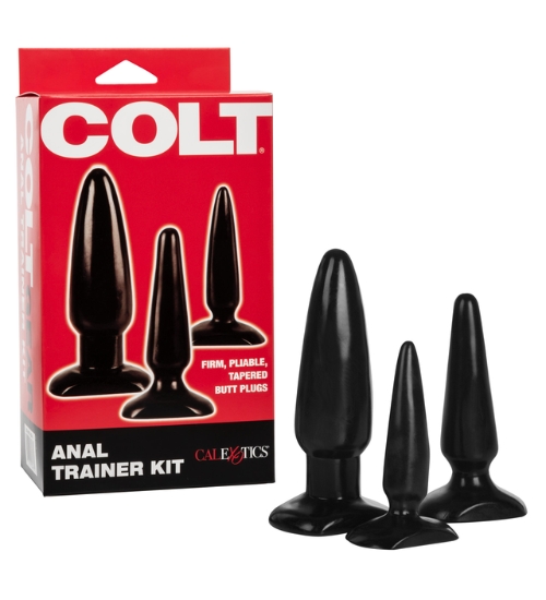 Tri gélové análne kolíky Colt