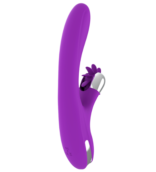 Zajačikový vibrátor so stimuláciou bodu G