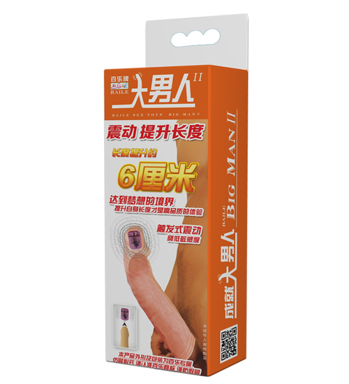 Vibračný nadstavec na penis - super stimulácia!