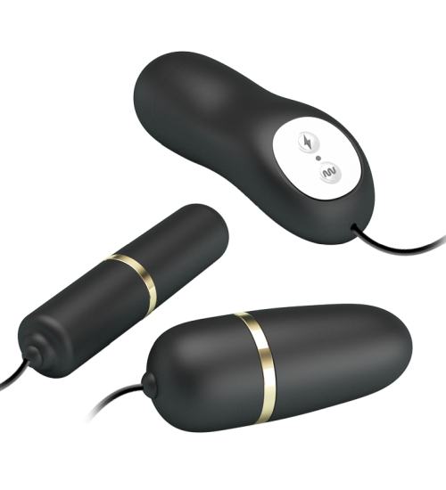 Vajíčko + mini vibrátor - elektrostimulácia