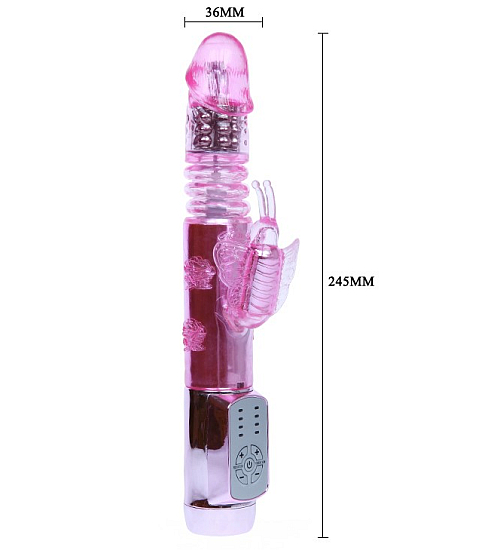 Rotačný a vratný králičí vibrátor