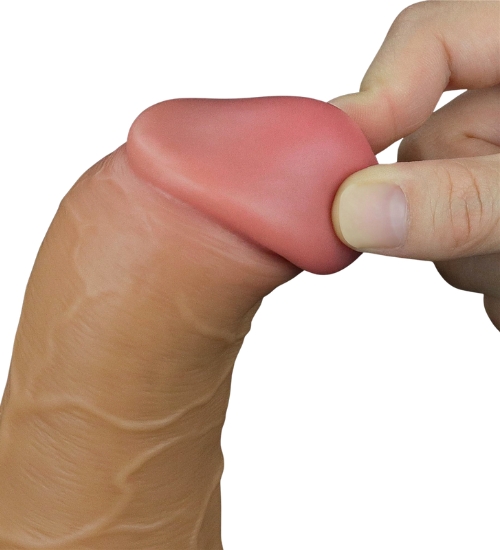 Rotačné 20 cm dildo s bezdrôtovým diaľkovým ovládaním
