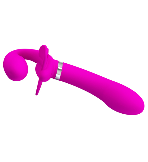 Dvojitý strap-on s vibráciami