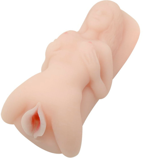 Vibračný masturbátor s miniatúrnou ženou