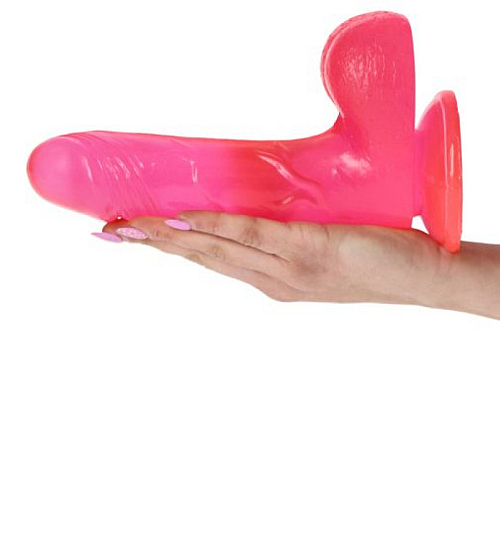 Pružinové dildo s prísavkou