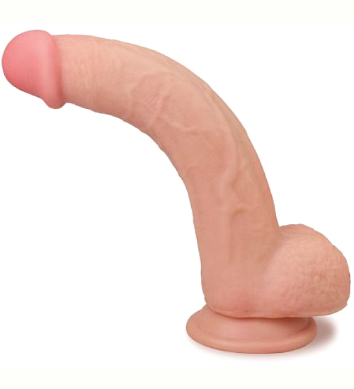 Realistické dildo s pohyblivou kožou